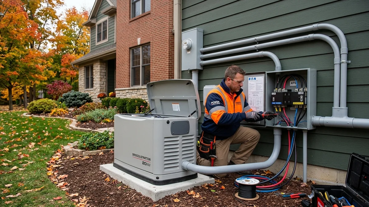 Generator Installation in Schenectady NY | Code Compliant Electrical Service